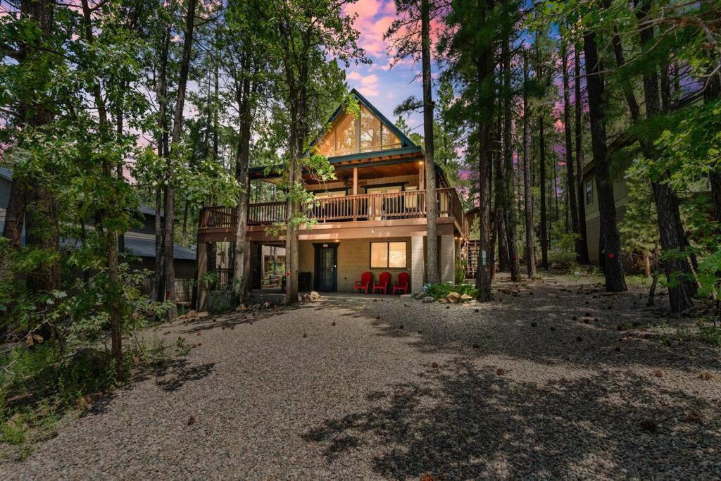 Luxury Cabin Oasis Getaway Heart Of 먼즈파크 외부 사진
